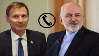 برطانوی وزیر خارجہ کی جواد ظریف سے ٹیلی فونک گفتگو