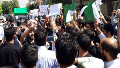 ایران میں کشمیر کی حمایت میں مظاہرے، سعودی عرب اور امارات خاموش