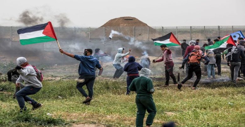حق واپسی ریلیوں پر اسرائیلی فائرنگ سے 74 فلسطینی زخمی