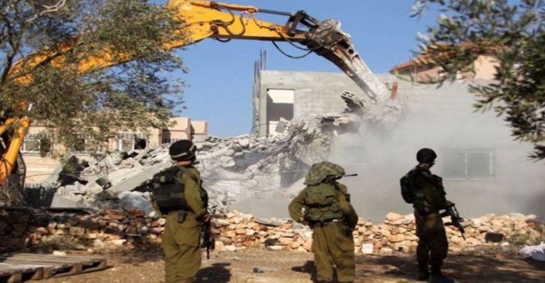 اسرائیلی فوجیوں نے الخلیل میں ایک مسجد شہید کردی