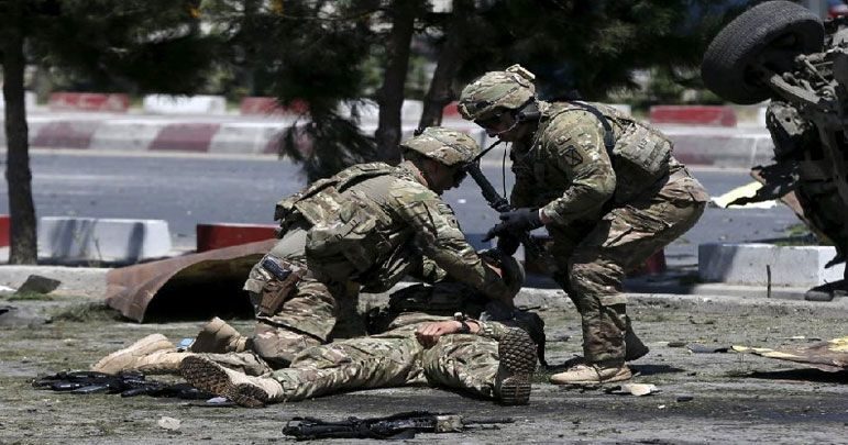 بم دھماکے میں آٹھ دہشت گرد امریکی فوجی واصل جہنم