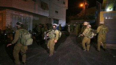اسرائیلی فوج کا قریوت قصبے پر دھاوا ،دو فلسطینی بچے زیرحراست