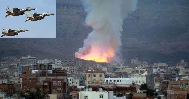 سعودی عرب کے یمنی صوبہ صعدہ اور حجہ پر 55 فضائی حملے