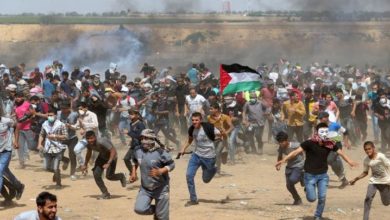 غزہ میں فلسطینیوں کے حق واپسی مارچ پر فائرنگ ،69 زخمی