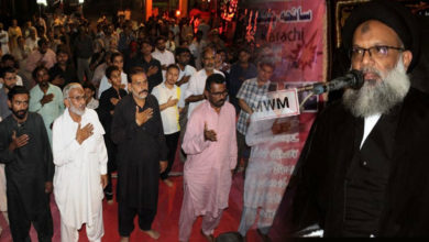 کراچی، دعائے توسل و مجلس عزا بیاد شہداء سانحہ عاشورہ و چہلم