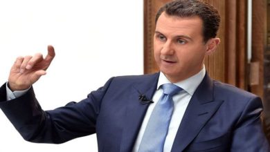 بشار اسد کا شام کی ارضی سالمیت کی ہر حال میں حفاظت کرنے پر زور
