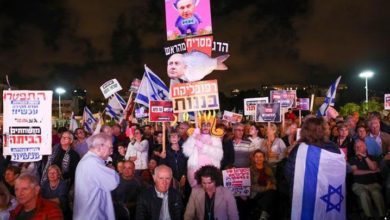 تل ابیب میں وزیراعظم نیتن یاہو کے استعفیٰ کیلئے احتجاجی ریلی