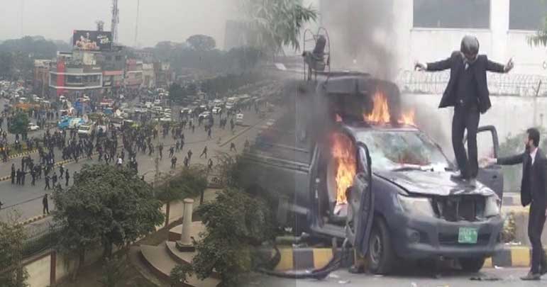 لاہور، وکلاء کا پی آئی سی سپتال پر حملہ،4 مریض مار ڈالے