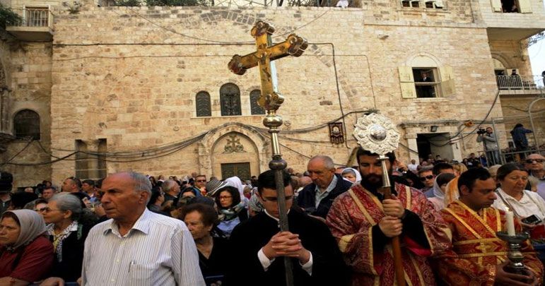کرسمس پر اسرائیل نے عیسائیوں سے مذہبی آزادی بھی چھین لی