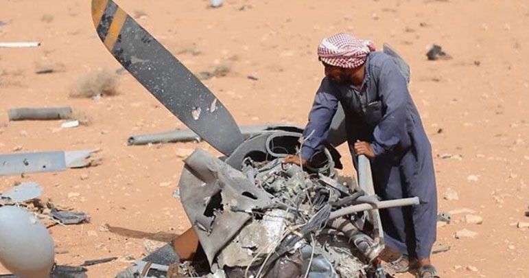 یمنیوں کے ہاتھوں سعودی ڈرون طیارہ تباہ، متعدد سعودی فوجی ہلاک