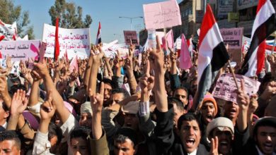 یمنی عوام کے مظاہرے، بیرونی فوجیوں کے انخلاء کا مطالبہ
