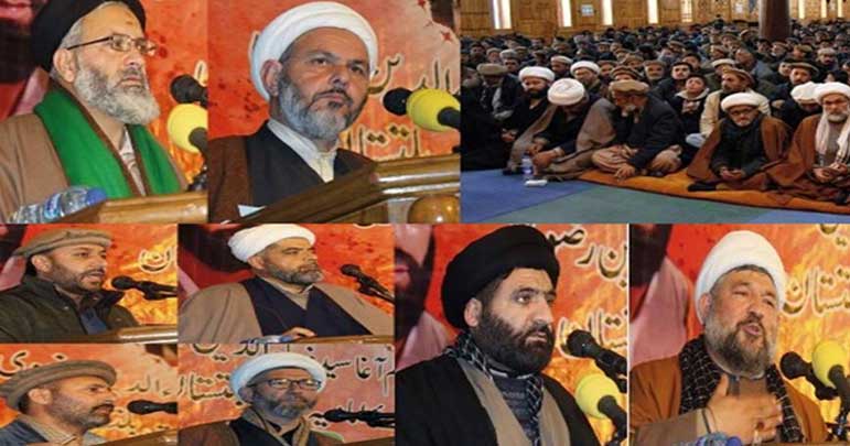 گلگت،برسی شہید آغا ضیاء الدین رضوی پر عظیم الشان اجتماع