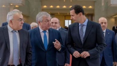 بشار اسد کا روسی وفد سے حلب اور ادلب کے حالات پر تبادلہ خیال