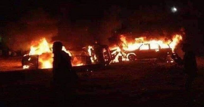 بغداد: امریکہ کا حشد الشعبی کے کنوائے پر حملہ, 6 افراد شہید