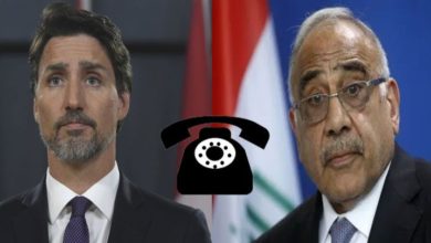 عراقی وزیراعظم کا جسٹن ٹروڈو کو فون، امریکی انخلاء پر زور