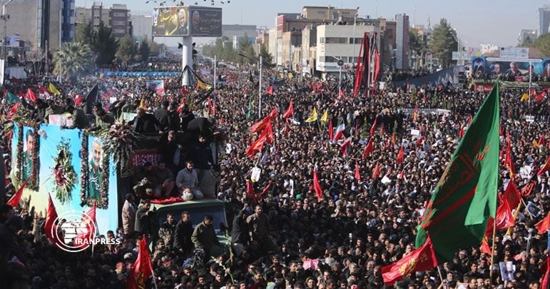 دلوں پرحکومت کرنے والے شہید سلیمانی کا کرمان میں سفرِ آخرت