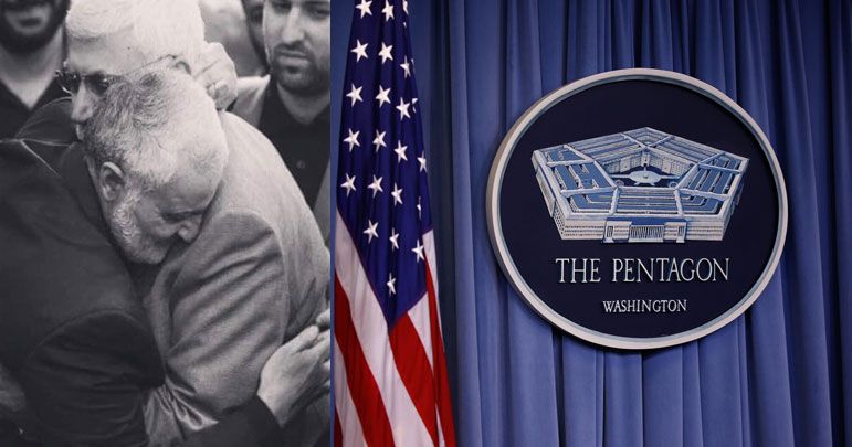جنرل قاسم سلیمانی امریکی صدر ٹرمپ کے حکم پرشہید ہوئے۔ پنٹاگون