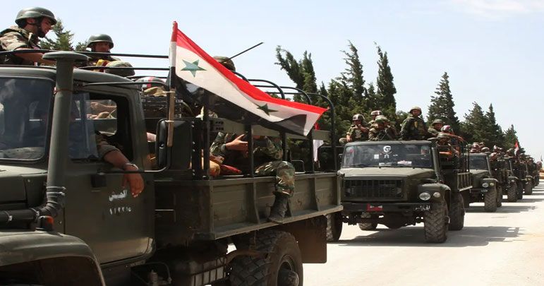 شامی افواج نے النصرہ فرنٹ کا اہم ٹھکانہ محاصرے میں لے لیا