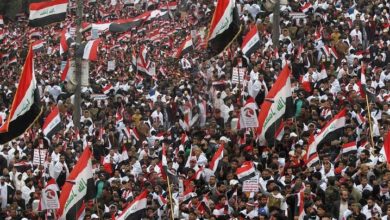 عراقی عوام کا بغداد سمیت مختلف شہروں میں امریکہ کے خلاف ملین مارچ