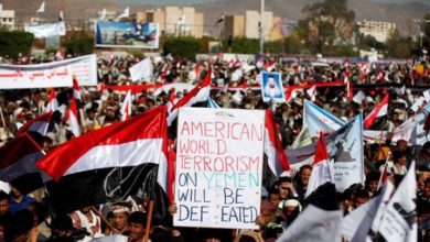 یمن: شہید سلیمانی کے بزدلانہ قتل پر امریکہ کے خلاف مظاہرے