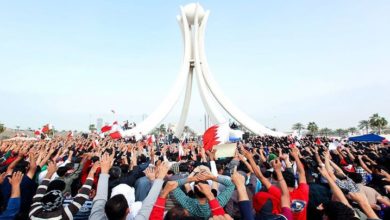 بحرینی عوام کی انقلابی تحریک آزادی کی نویں سالگرہ کا آغاز
