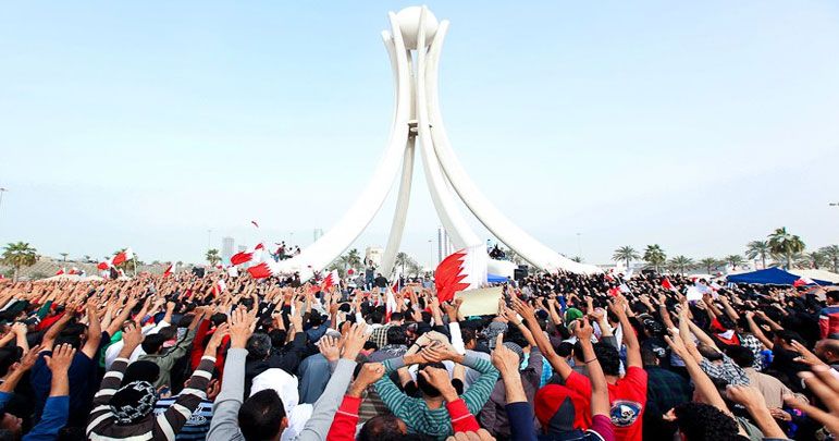 بحرینی عوام کی انقلابی تحریک آزادی کی نویں سالگرہ کا آغاز