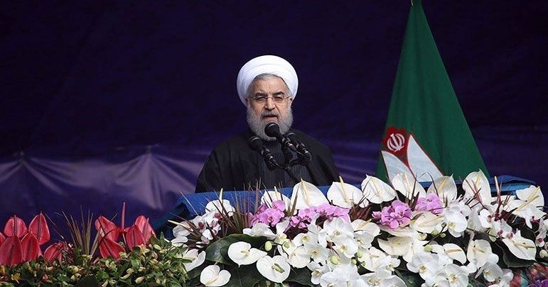 امریکہ ایرانی عوام کی استقامت کے سامنے ناکام ہوگیا ہے۔ روحانی