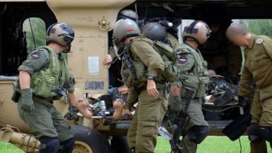 شمالی فلسطین میں جنگی مشقوں کے دوران چار اسرائیلی فوجی زخمی