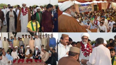علامہ راجہ ناصر جعفری کا سندھ کے مختلف اضلاع کا 4 روزہ دورہ