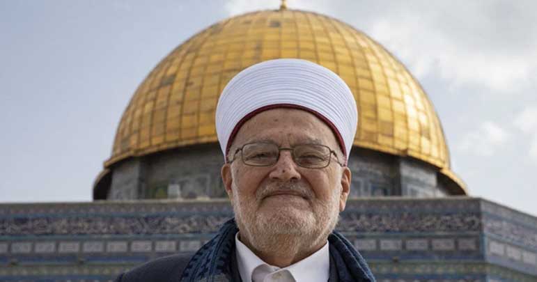 غاصب اسرائیل نےخطیب مسجد اقصیٰ پر پابندی عائد کردی