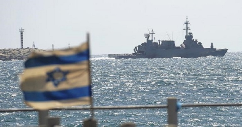 اسرائیلی بحری جہاز پر میزائل سے حملہ