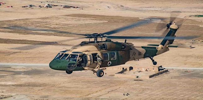 افغانستان: ہیلی کاپٹر کے سانحے میں 9 سرکاری اہلکار ہلاک