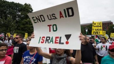 امریکی شہریوں کا اسرائیل کی فنڈنگ روکنے کا مطالبہ