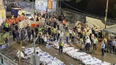 اسرائیل میں مذہبی اجتماع میں بھگدڑ،44 ہلاک اور 150 زخمی