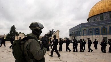 اسرائیلی فوج کا مسجد اقصیٰ‌ میں نمازیوں پر حملہ، اذان پرپابندی