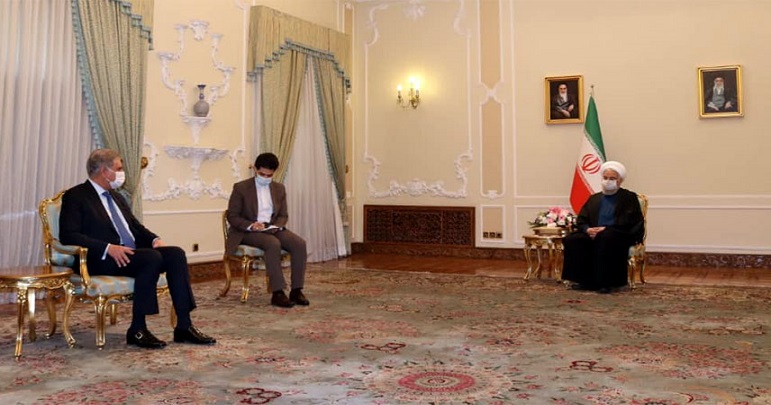 امن و سیکورٹی ایران و پاکستان کی مشترکہ تشویش ہے : صدر حسن روحانی