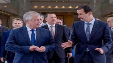 روسی صدر کے خصوصی ایلچی کی شامی صدر سے ملاقات