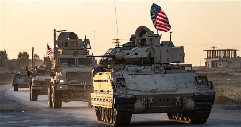 عراق میں امریکی فوجیوں کے کانوائے پر حملہ