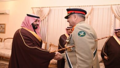 آرمی چیف جنرل قمر باجوہ کی سعودی ولیعھد سے ملاقات