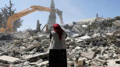 اسرائیلی مظالم جاری، 72 فلسطینی گھر مسمار