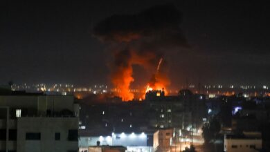 اسرائیلی ڈرون طیاروں کا غزہ پر فضائی حملہ