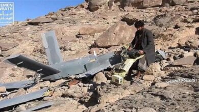 انصاراللہ نے ایک اور سعودی ڈرون مار گرا دیا