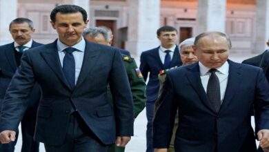 صدر پوتین کا ماسکو میں شام کے صدر بشار اسد کا استقبال