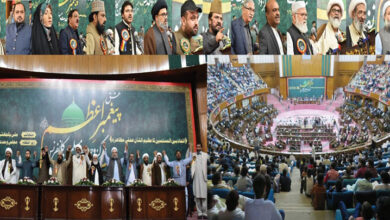 مجلس وحدت مسلمین کی میزبانی میں شیعہ سنی اتحاد کامظہر عظیم الشان کانفرنس کا انعقاد
