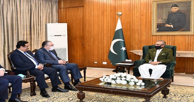 شام کے ساتھ تعلقات کو فروغ دینے میں پاکستان دلچسپی رکھتا ہے صدر مملکت