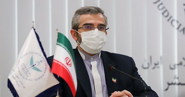 ایران کے خلاف ظالمانہ اور غیر قانونی پابندیوں کا خاتمہ ہونا چاہیے؛ علی باقری