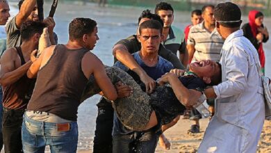 صیہونی فوجیوں کا فلسطینیوں پر حملہ، 154 زخمی