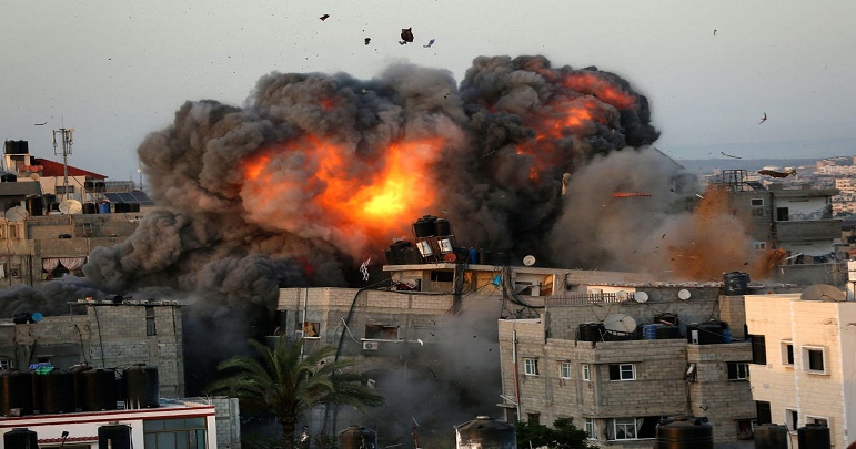 غزہ پر اسرائیل کی بمباری، تین فلسطینی کسان زخمی