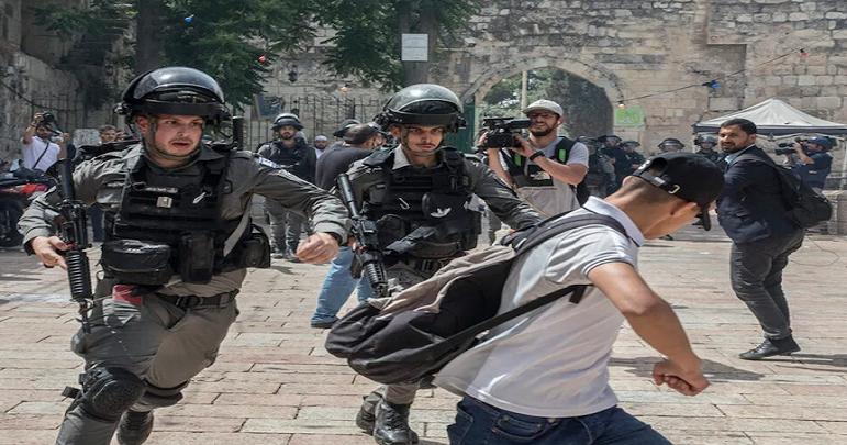اسرائیلوں نے فلسطینی مظلومیں پر دھاوا بول دیا،227 زخمی