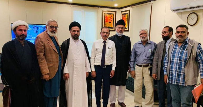 عزاداروں پر بلاجواز مقدمات ،شیعہ علماء کونسل کے وفد کی سیکریٹری داخلہ سندھ سے ملاقات